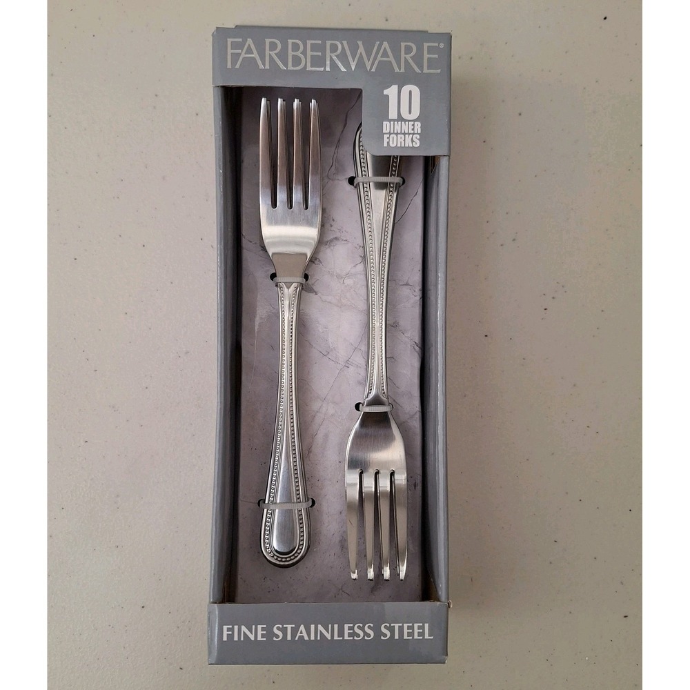 Farberware MONTERREY -‎ 10 Forks New And High Quality  Replacements